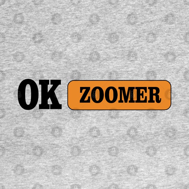 Ok Zoomer T-Shirt by paynow24